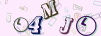 This is a captcha-picture. It is used to prevent mass-access by robots. (see: www.captcha.net)